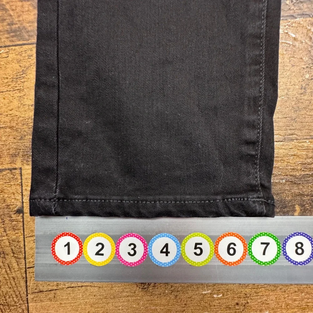 Lucky Brand 412 Athletic Slim‎ Black Ink Jeans Men Size 32x30 2 Way Stretch New